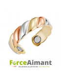 Bague cuivre magnétique Flore