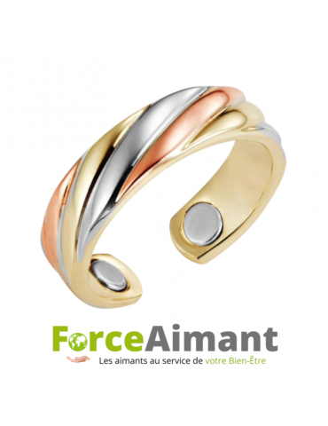 Bague cuivre magnétique Alice