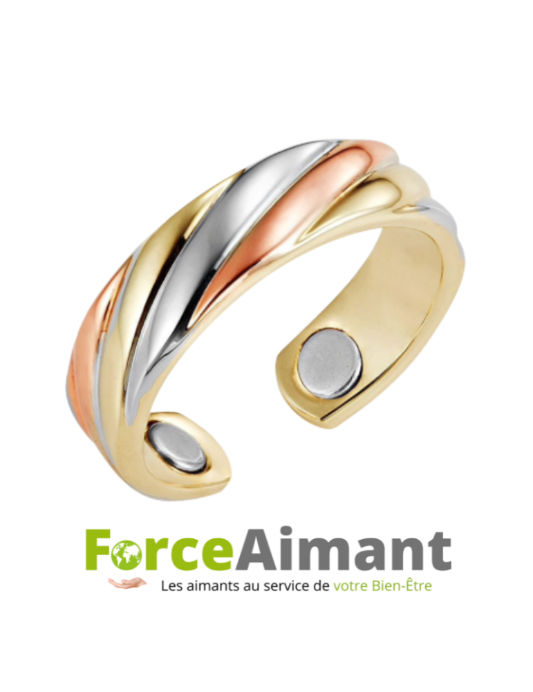 Bague cuivre magnétique Alice