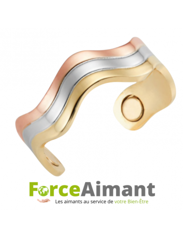 Bague cuivre magnétique Lise