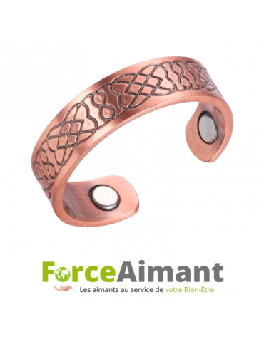 Bague cuivre magnétique Lina