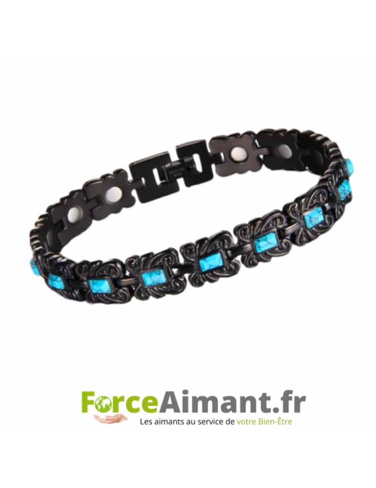 Bracelet magnétique Spirale