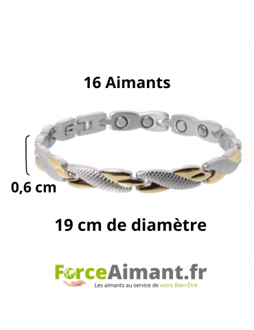 Bracelet magnétique Miami