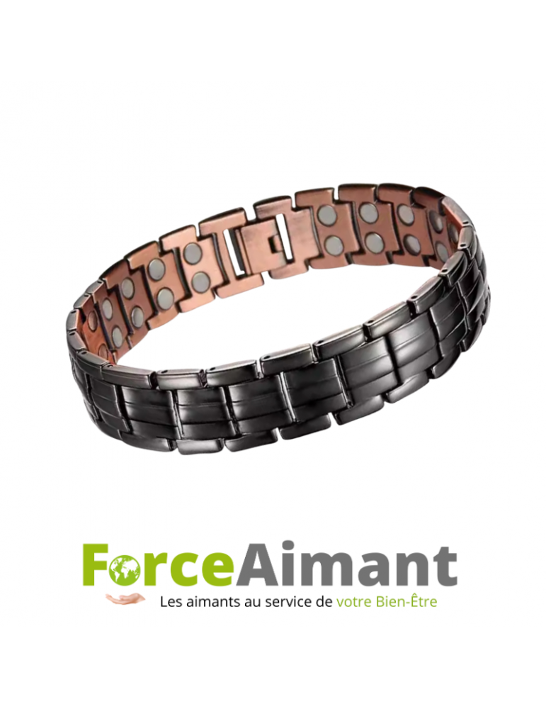 Bracelet cuivre magnétique Bruyère