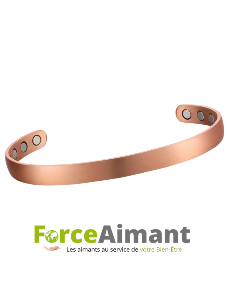 Jonc cuivre magnétique Narcisse