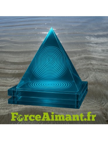 Pyramide en cristal résonance Schumann
