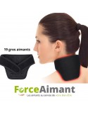 Collier cervical magnétique 19 aimants