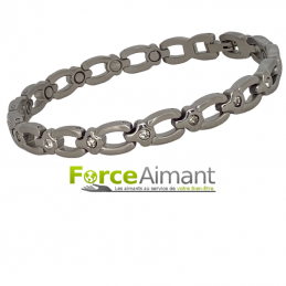 Bracelet magnétique strass