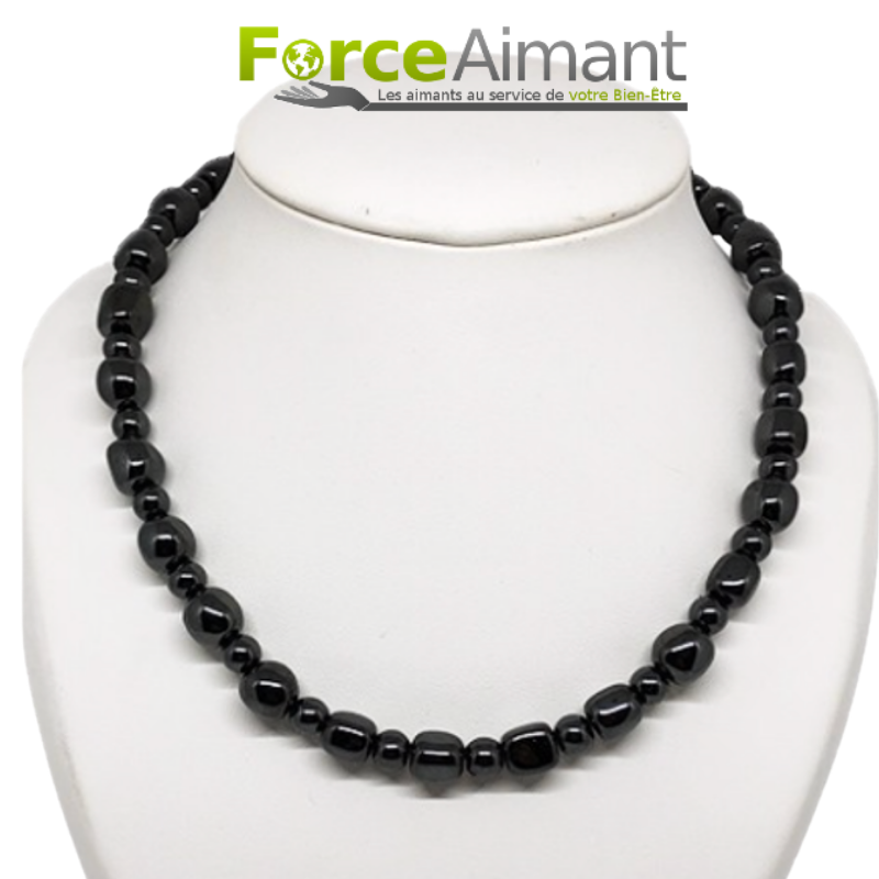 Collier hématite magnétique Univers