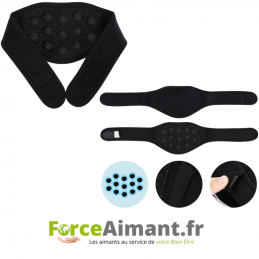Collier cervical magnétique 13 aimants