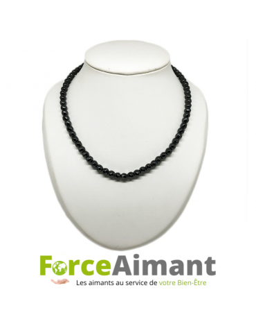 Collier hématite magnétique Lagon