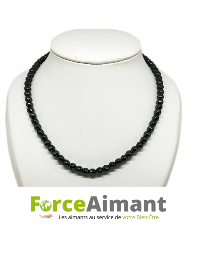 Collier hématite magnétique Lagon