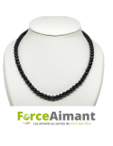 Collier hématite magnétique Lagon
