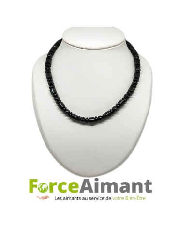 Collier hématite magnétique Espace