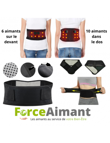 Ceinture magnétique 20 aimants