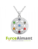 Collier fleur de vie chakra