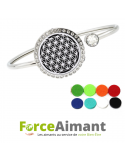 Bracelet fleur de vie aromathérapie Eva