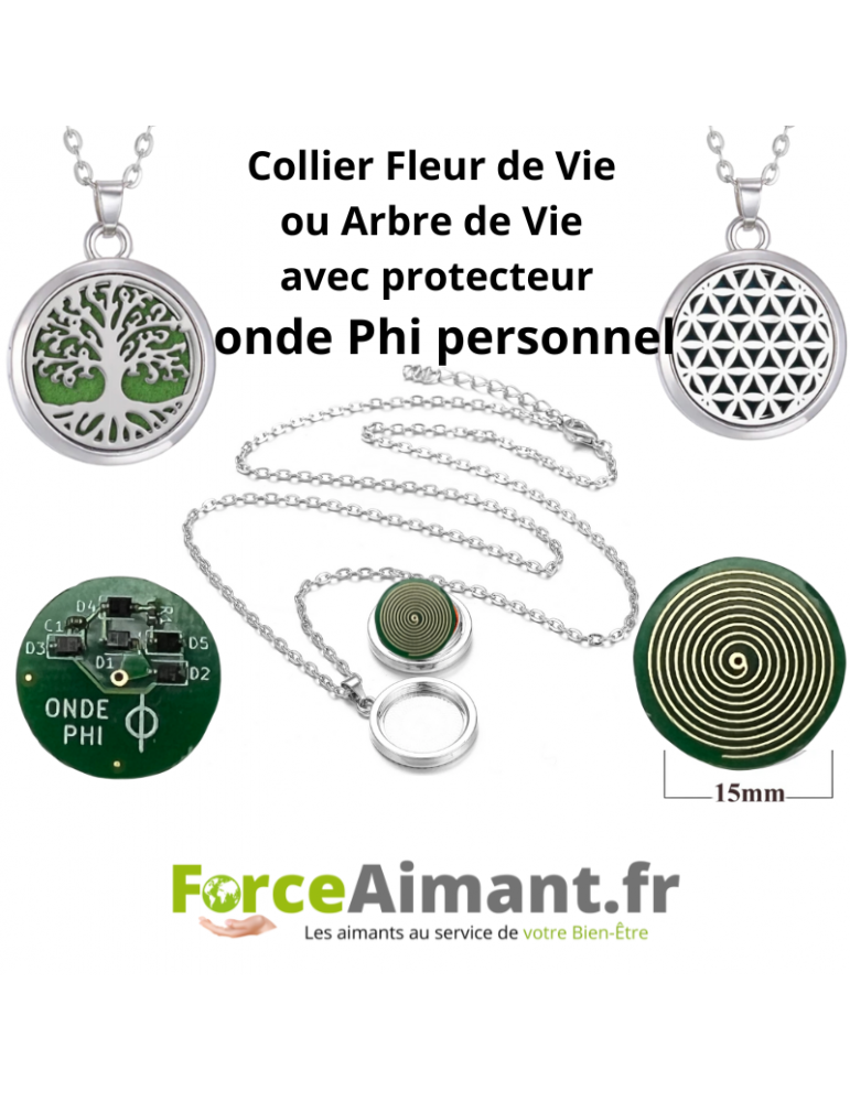 Collier Onde Phi