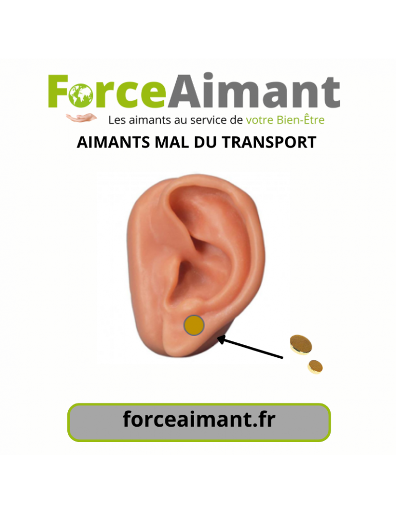 Aimants mal des transports