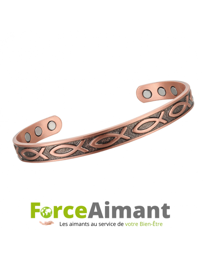 Jonc cuivre magnétique Lys