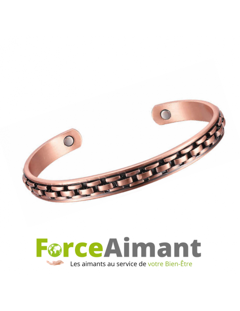 Jonc cuivre magnétique Jasmin