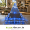 Pyramide en cristal résonance Schumann