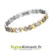 Bracelet magnétique Feuille