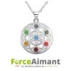 Collier fleur de vie chakra