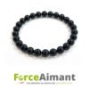 Bracelet billes 100 % magnétique - noir