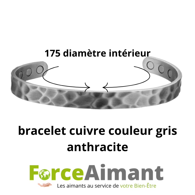 Jonc cuivre magnétique Pivoine – Image 3